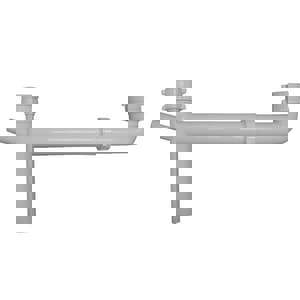 *TNA 1-1/2 PVC UNIV EO WASTE 3/4 DW